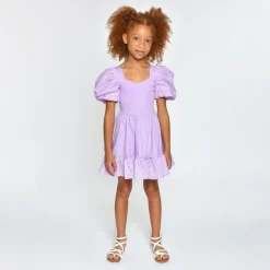 LITTLE PEIXOTO Dresses-LOGAN LACE TRIM DRESS