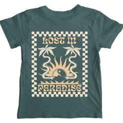 BOY TINY WHALES Tops | Checkered-LOST IN PARADISE TSHIRT