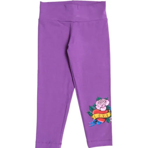 FLOWERS BY ZOE Bottoms | Hearts-LOVE WINGED LEGGINGS