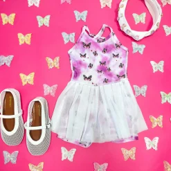 BOY TEREZ Dresses | Sports Theme-LUCKY BUTTERFLIES TENNIS DRESS /W SHORTS