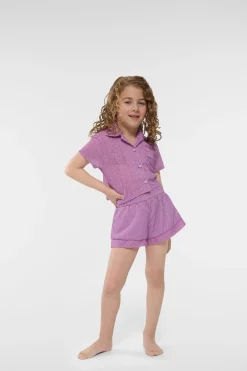 OSÉREE Tops-LUMIERE BOWLING BUTTON DOWN TOP