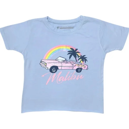 BOY PRINCE PETER Tops | Cars-MALIBU VINTAGE CAR TSHIRT
