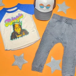 BOY MINIKID Bottoms-MARMO BIKER PANELED PANTS