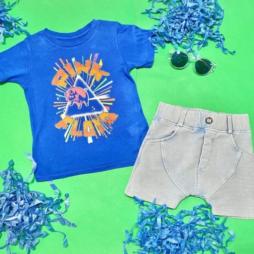 BOY MINIKID Bottoms | America 🇺🇸-MARMO BIKER PANELED SHORTS