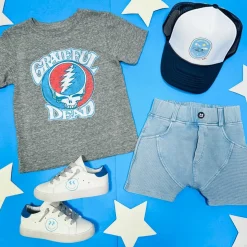 BOY MINIKID Bottoms | America 🇺🇸-MARMO BIKER PANELED SHORTS