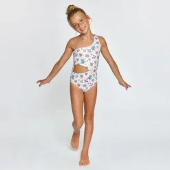 LITTLE PEIXOTO Swim-MAYA MOONLIGHT CUTOUT ONE PIECE SWIMSUIT