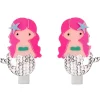LILIES u0026 ROSES Clips / Headbands | Mermaid-MERMAID ALLIGATOR CLIPS