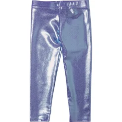 DORI CREATIONS Bottoms-METALLIC IRIDESCENT LEGGINGS