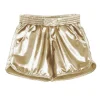 ANDORINE Bottoms-METALLIC RUNNING SHORTS