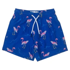 BOY BERMIES Swim-MIAMI FLAMINGO SWIM TRUNK