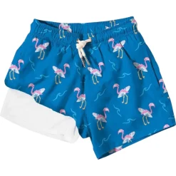 BOY BERMIES Swim-MIAMI FLAMINGO SWIM TRUNK