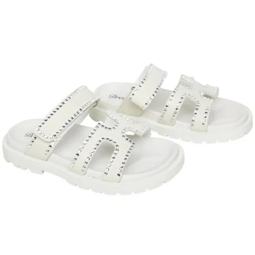 MINI DREAMERS Shoes-MIAMI STUDDED SANDALS