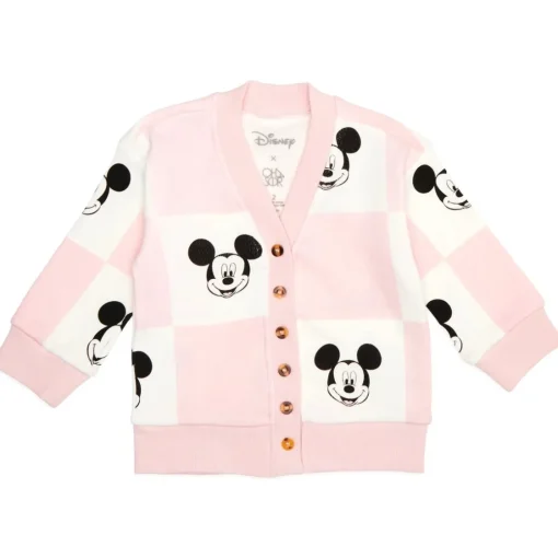 CHASER KIDS Outerwear | Cartoon Characters-MICKEY CHECKERED CARDIGAN