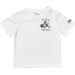 BOY MC2 SAINT BARTH KIDS Tops | Tops-MICKEY IN SB TSHIRT