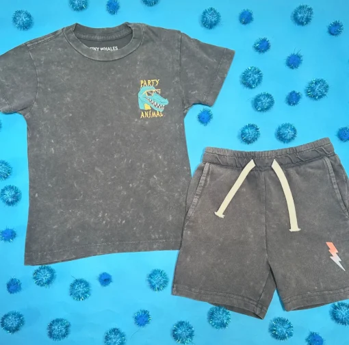 BOY TINY WHALES Bottoms | Bottoms-MINERAL RAD POWER SHORTS