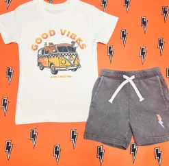 BOY TINY WHALES Bottoms | Bottoms-MINERAL RAD POWER SHORTS