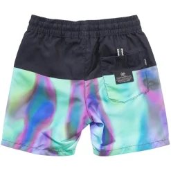 BOY MUNSTER KIDS Swim | Neon-MINT CLOUD TIE DYE SWIM TRUNKS