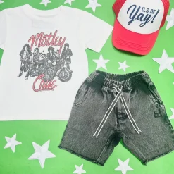 BOY ROWDY SPROUT Tops | Tops-MOTLEY CRUE TSHIRT