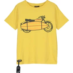 BOY YPORQUE Tops-MOTORBIKE SURFBOARD SOUND TSHIRT