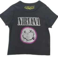 ROWDY SPROUT Tops | Sets-NIRVANA FITTED TSHIRT