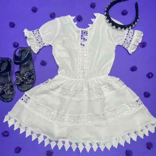 LITTLE PEIXOTO Dresses-ORA LACE DRESS