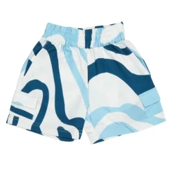 BOY CHASER KIDS Bottoms-OXFORD SWIRL CARGO SHORTS
