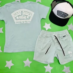 BOY MUNSTER KIDS Bottoms-PALM TREES SHORTS