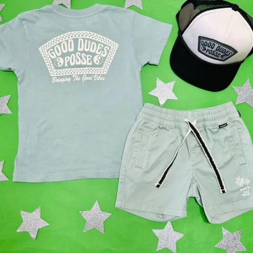 BOY MUNSTER KIDS Bottoms-PALM TREES SHORTS