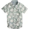 BOY TINY WHALES Tops-PARADISE BUTTON UP TOP