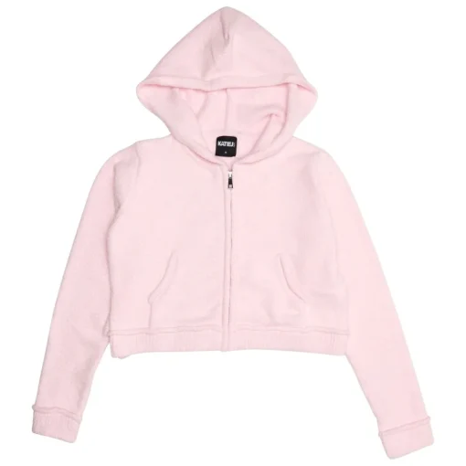 KATIE J NEW YORK Outerwear-PARKER ZIP UP HOODIE