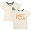 BOY TINY WHALES Tops | Tops-PARTY ANIMAL TSHIRT