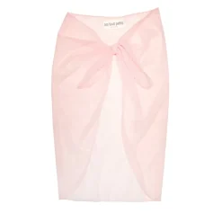LES TOUT PETITS Swim-PASTEL SHEER SARONG WRAP COVER UP