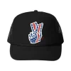BUBU Hats / Beanies | America 🇺🇸-PEACE STARS TRUCKER HAT