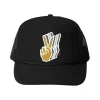 BUBU Hats / Beanies-PEACE TRUCKER HAT