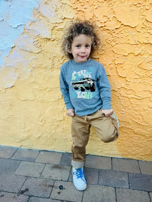 BOY ROWDY SPROUT Tops | Tops-PINK FLOYD LONG SLEEVE TSHIRT