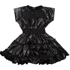 FLOWERS BY ZOE Dresses | Dresses-PLEATHER SMOCKED DRESS