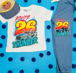BOY CALIFORNIAN VINTAGE Bottoms | Cars-RACE CAR SWEATPANTS
