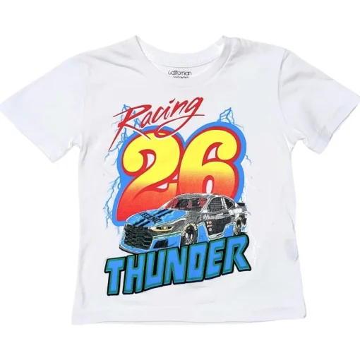 BOY CALIFORNIAN VINTAGE Tops | Cars-RACE CAR TSHIRT