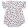 HUXBABY Dresses | Dresses-RAINBOW FRILL DRESS