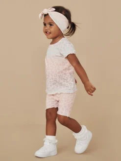 HUXBABY Clips / Headbands | Leopard-RAINBOW HUX HEADBAND