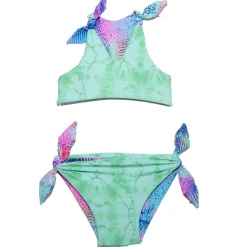 LULI FAMA Swim-REVERSIBLE KNOT HALTER TWO PIECE BIKINI