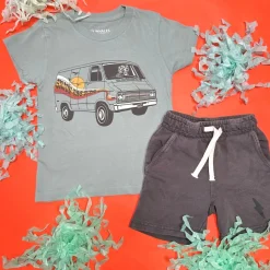 BOY TINY WHALES Bottoms | Bottoms-ROAD TRIPPER SHORTS