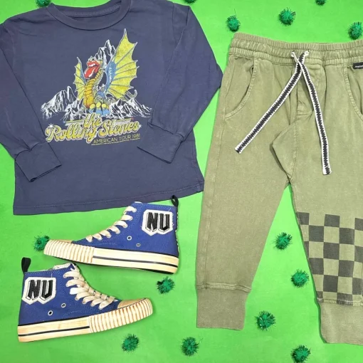 BOY ROWDY SPROUT Tops | Tops-ROLLING STONES LONG SLEEVE TSHIRT