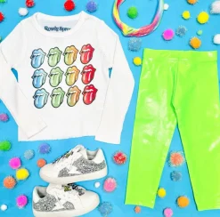ROWDY SPROUT Tops | Tops-ROLLING STONES THERMAL LONG SLEEVE TOP