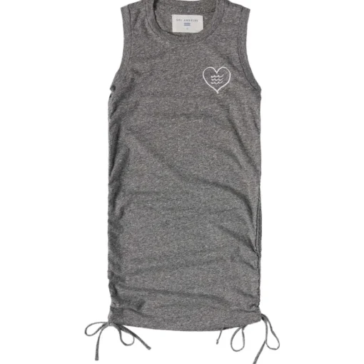 SOL ANGELES KIDS Dresses-RUCHED TIE DRESS