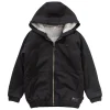 BOY MUNSTER KIDS Outerwear-RUGGED SHERPA ZIP UP HOODIE JACKET