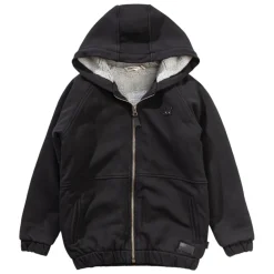 BOY MUNSTER KIDS Outerwear-RUGGED SHERPA ZIP UP HOODIE JACKET
