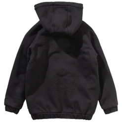BOY MUNSTER KIDS Outerwear-RUGGED SHERPA ZIP UP HOODIE JACKET