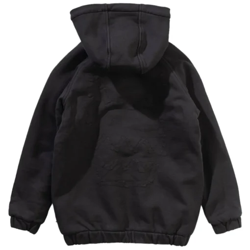 BOY MUNSTER KIDS Outerwear-RUGGED SHERPA ZIP UP HOODIE JACKET