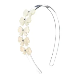 LILIES u0026 ROSES Clips / Headbands | Bows Collection-SATIN BOWS HEADBAND